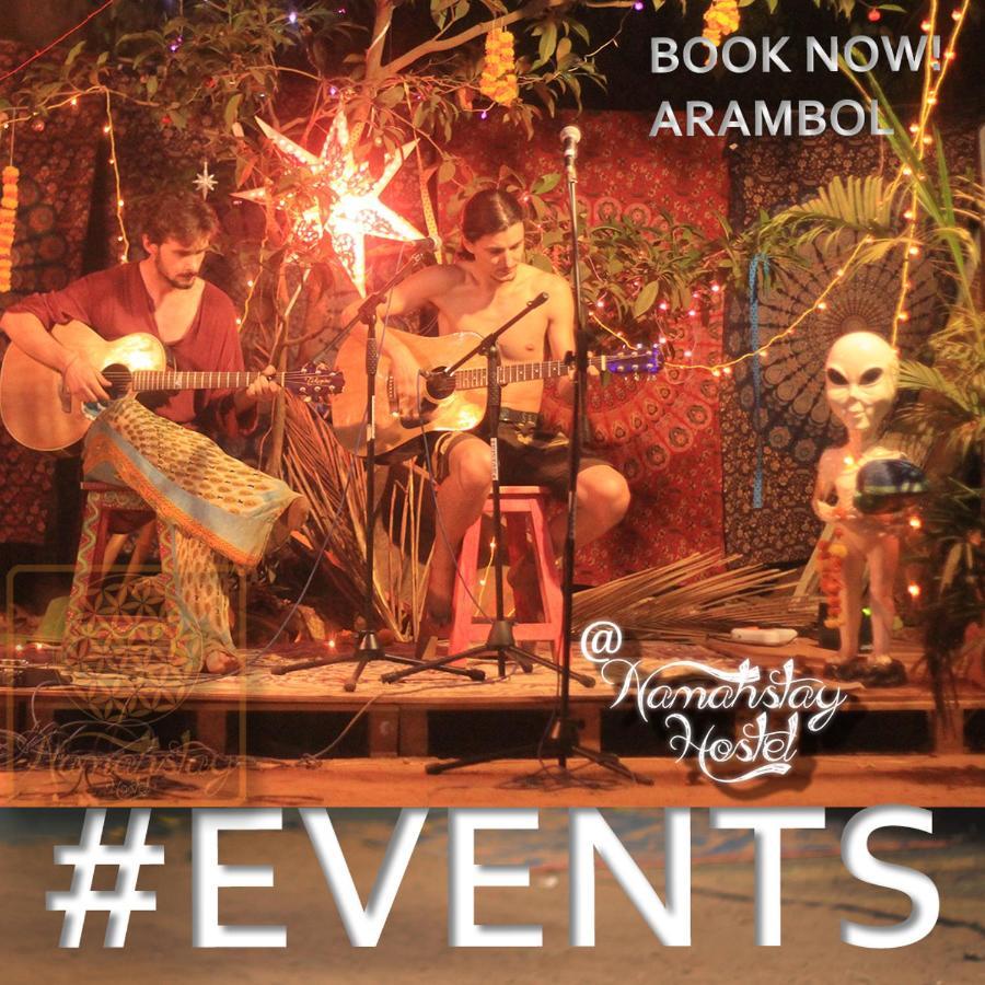 Namahstay Eco Hostel & Coworking & Art Community Space Arambol Buitenkant foto