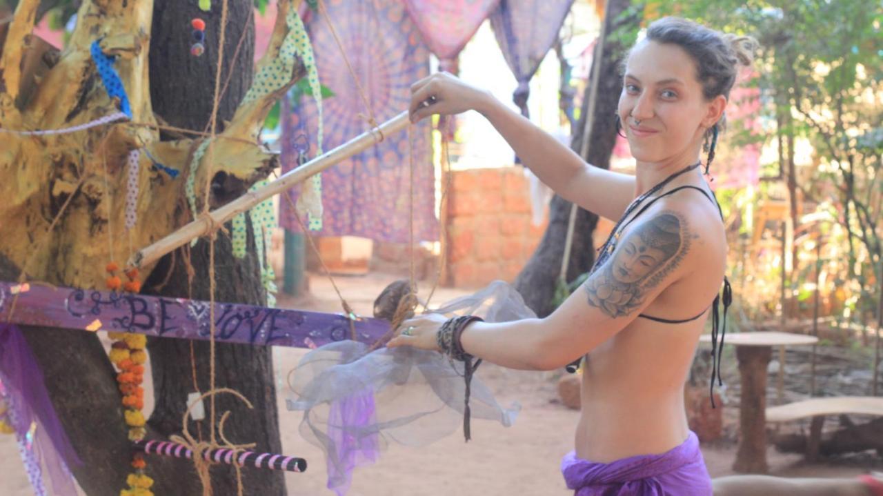 Namahstay Eco Hostel & Coworking & Art Community Space Arambol Buitenkant foto