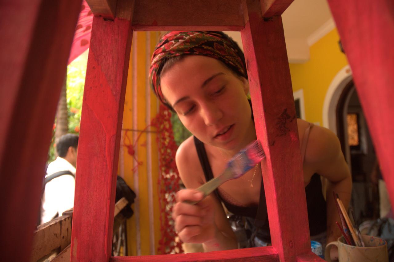 Namahstay Eco Hostel & Coworking & Art Community Space Arambol Buitenkant foto